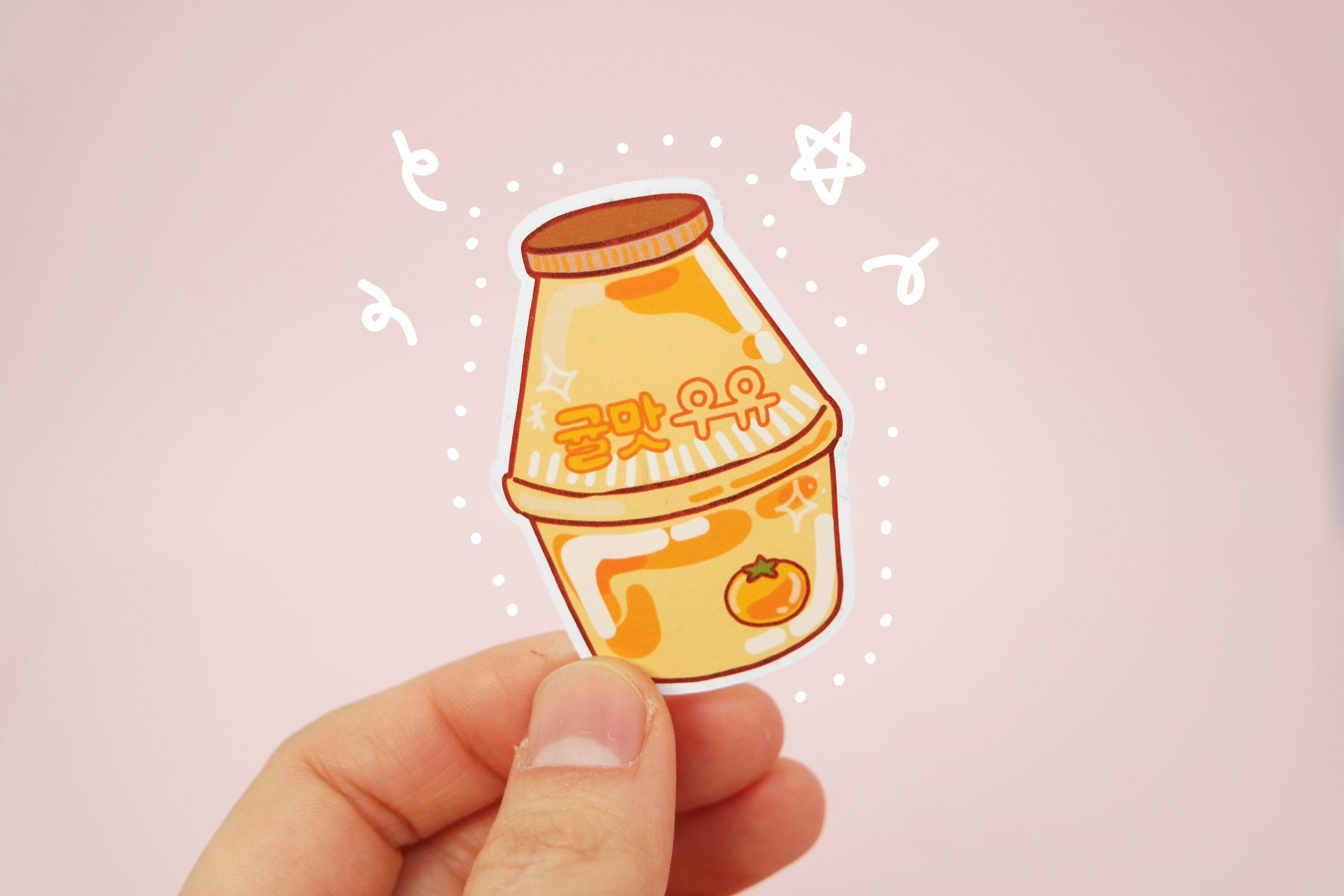 korean milk stickers cute stickers kawaii stickers cute