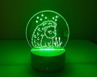 Hedgehog nightlight FREE SHIPPING!!