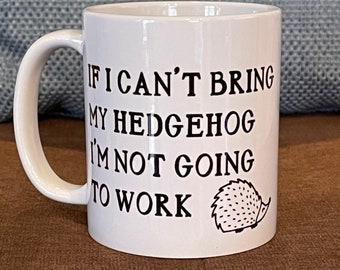 Hedgehog mugs