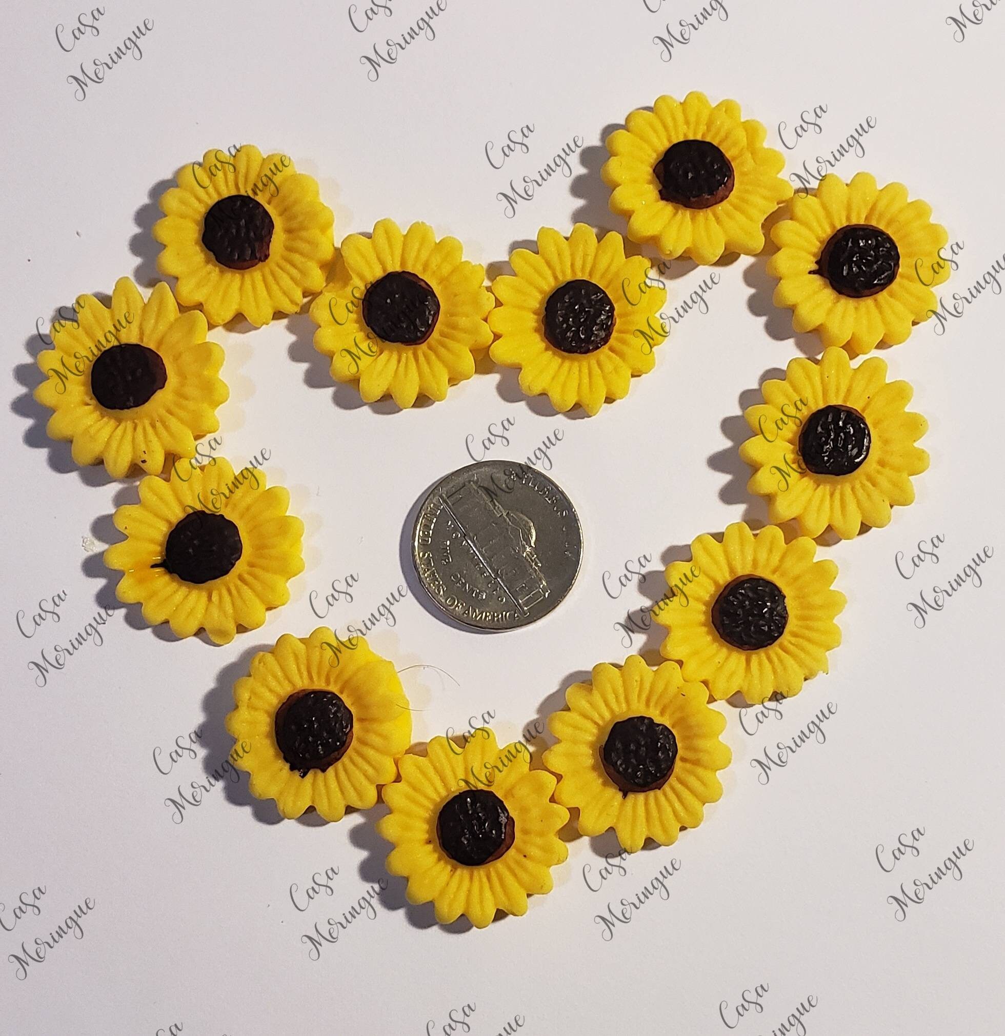 Fondant Sunflowers Etsy