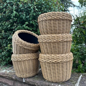 Unieke handgemaakte plantenbak, tuinplanter, op maat gemaakte plantpot 12 L