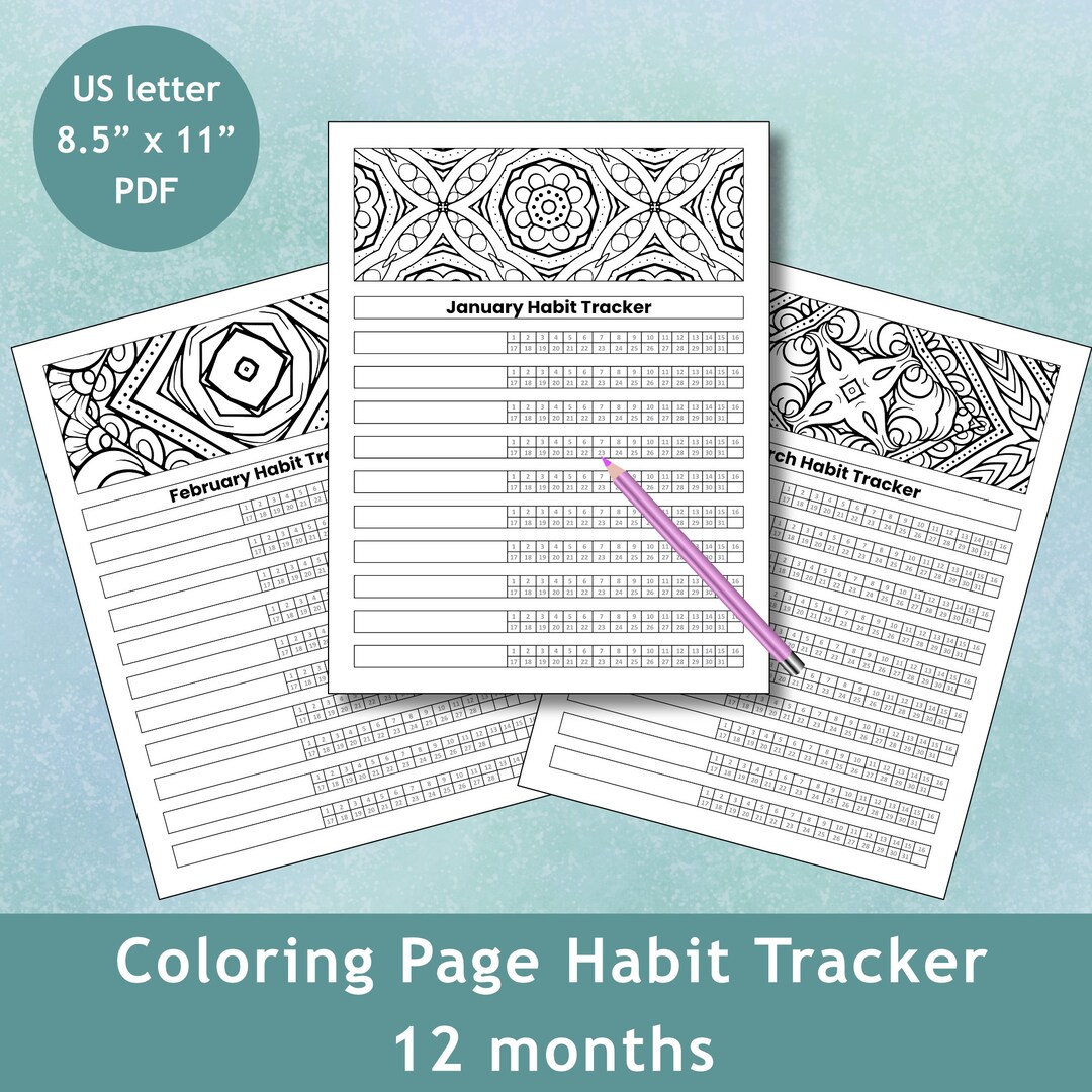 Printable Monthly Habit Tracker - Il 1080xN.5562062969 64rr