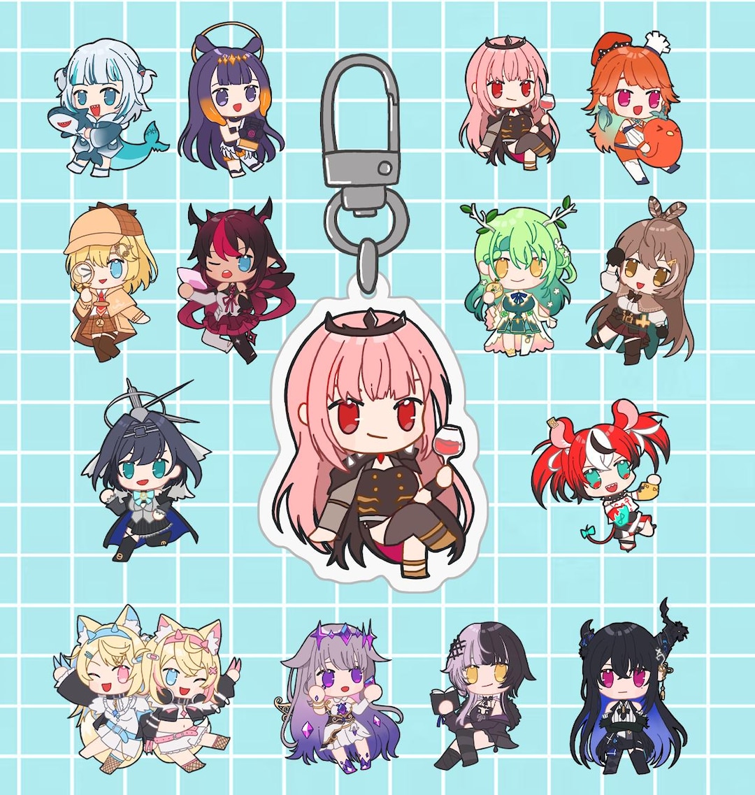 Hololive EN Mori Calliope Phone Charm Etsy — free download
