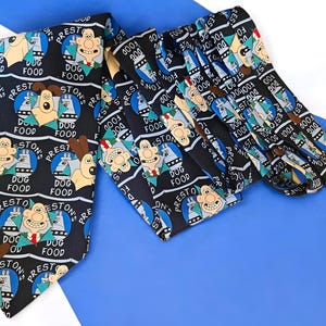 Vintage Wallace & Gromit Tie, Designed By Cityfax Novelty Cheese Gromit Necktie Gift For Him Retro 1980s Cartoon Tie Retro Quirky Gift Boots
