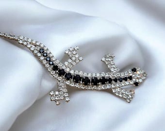 スワロフスキークリスタルトカゲ爬虫類サラマンダーヤモリイグアナ