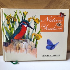 Vintage Nature Yearbook: 1998 Bird Journaling Book