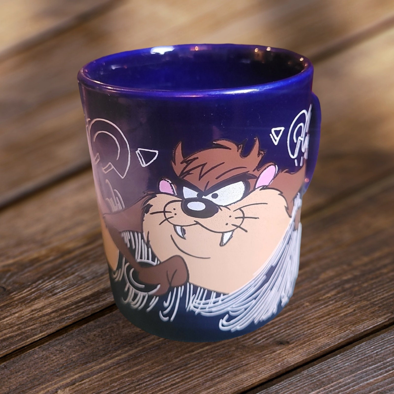 Vintage Taz Mug: 1996 Looney Tunes Tasmanian Devil, Staffordshire