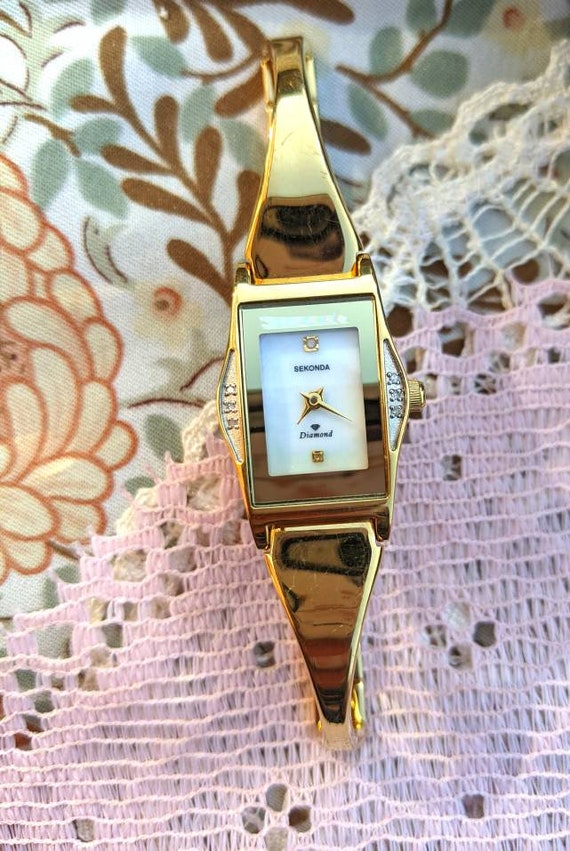 vintage bangle watch