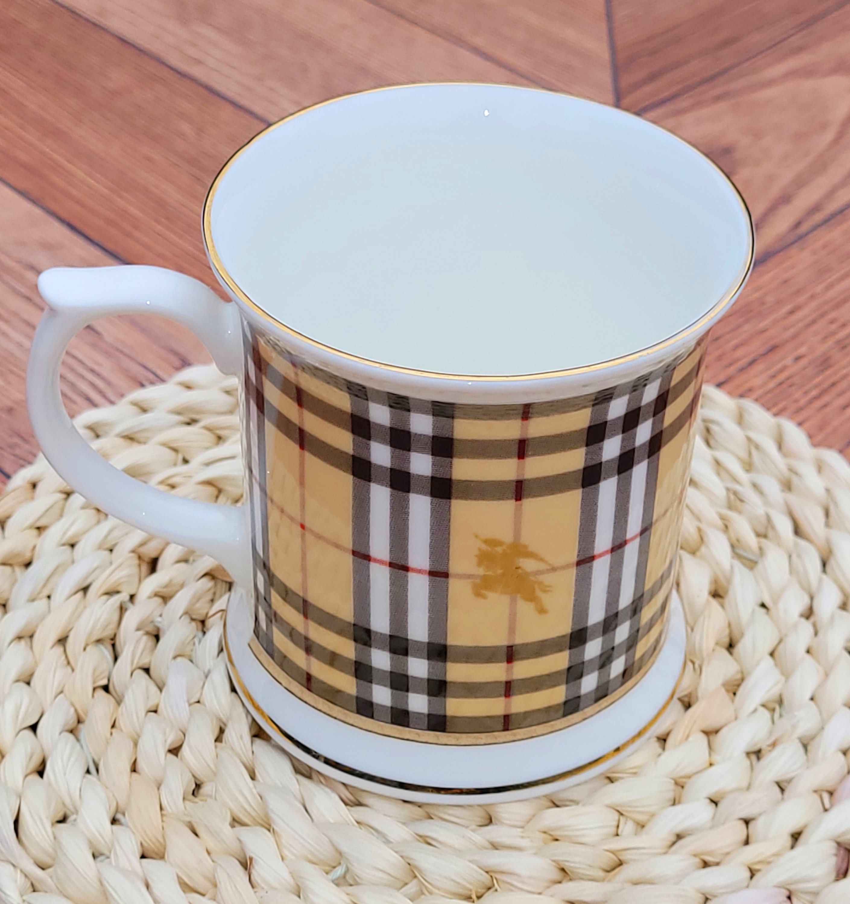 True Vintage Burberry Mug Cup Nova Check Fine Bone China Authentic  Burberrys Gift Circa 90s Rare Collectable Designer Gift Y2k 90s Cup - Etsy  UK