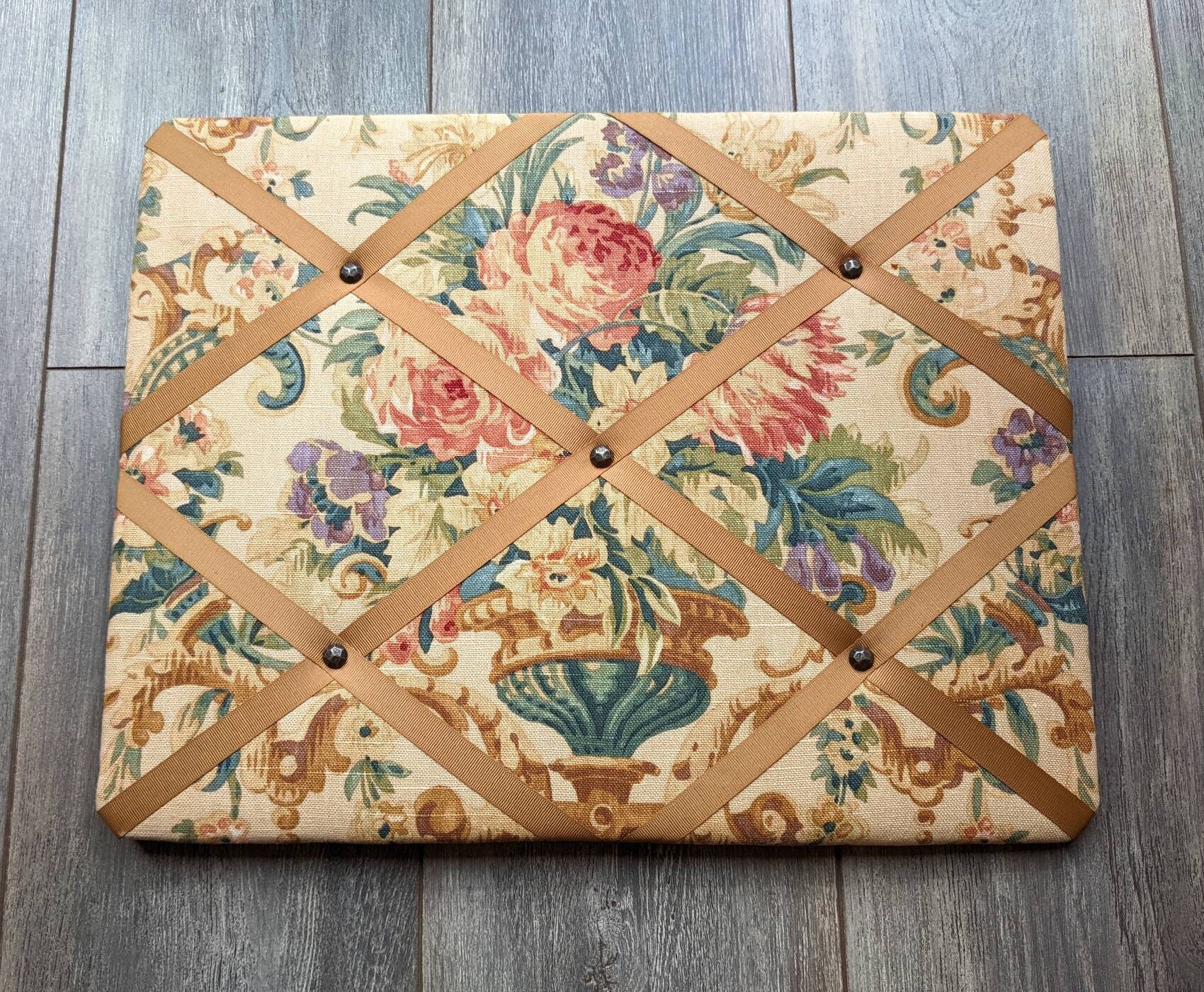 Decorative bulletin board for office Etsy.de