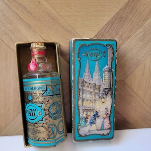 Vintage Collectible Kolnisch Wasser 4711 Original Eau De Cologne No.816 NEW Old Stock Perfume Aftershave, The Oldest Perfume 12.5x5.0 cm