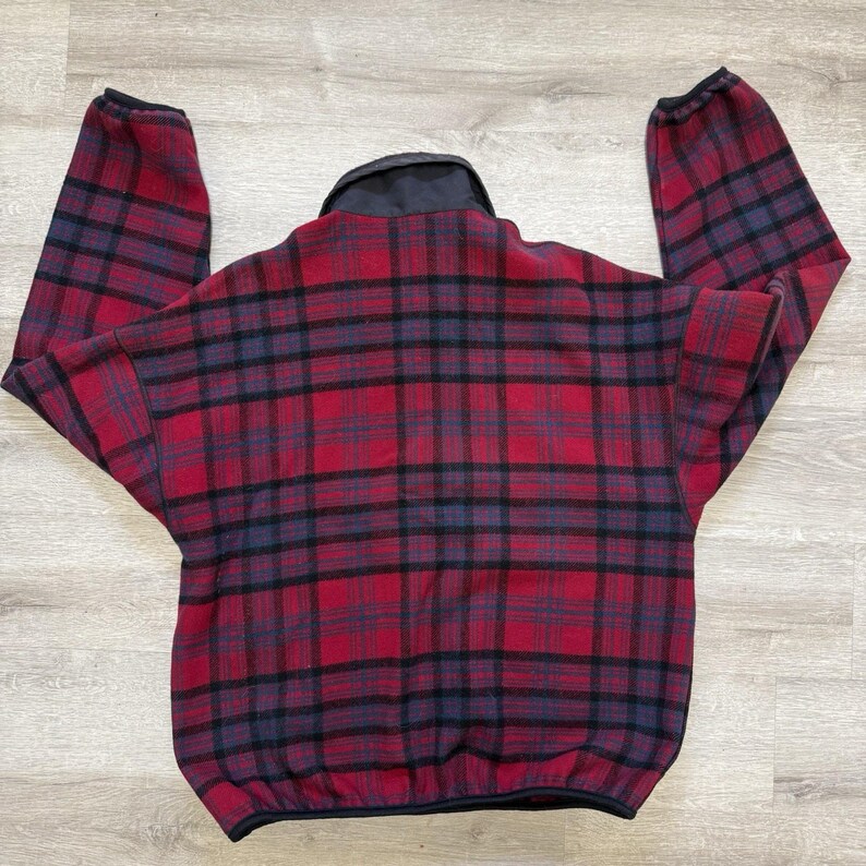 Vintage Pendleton Men’s S 100% Wool Southwestern Aztec Snap Pullover USA image 4