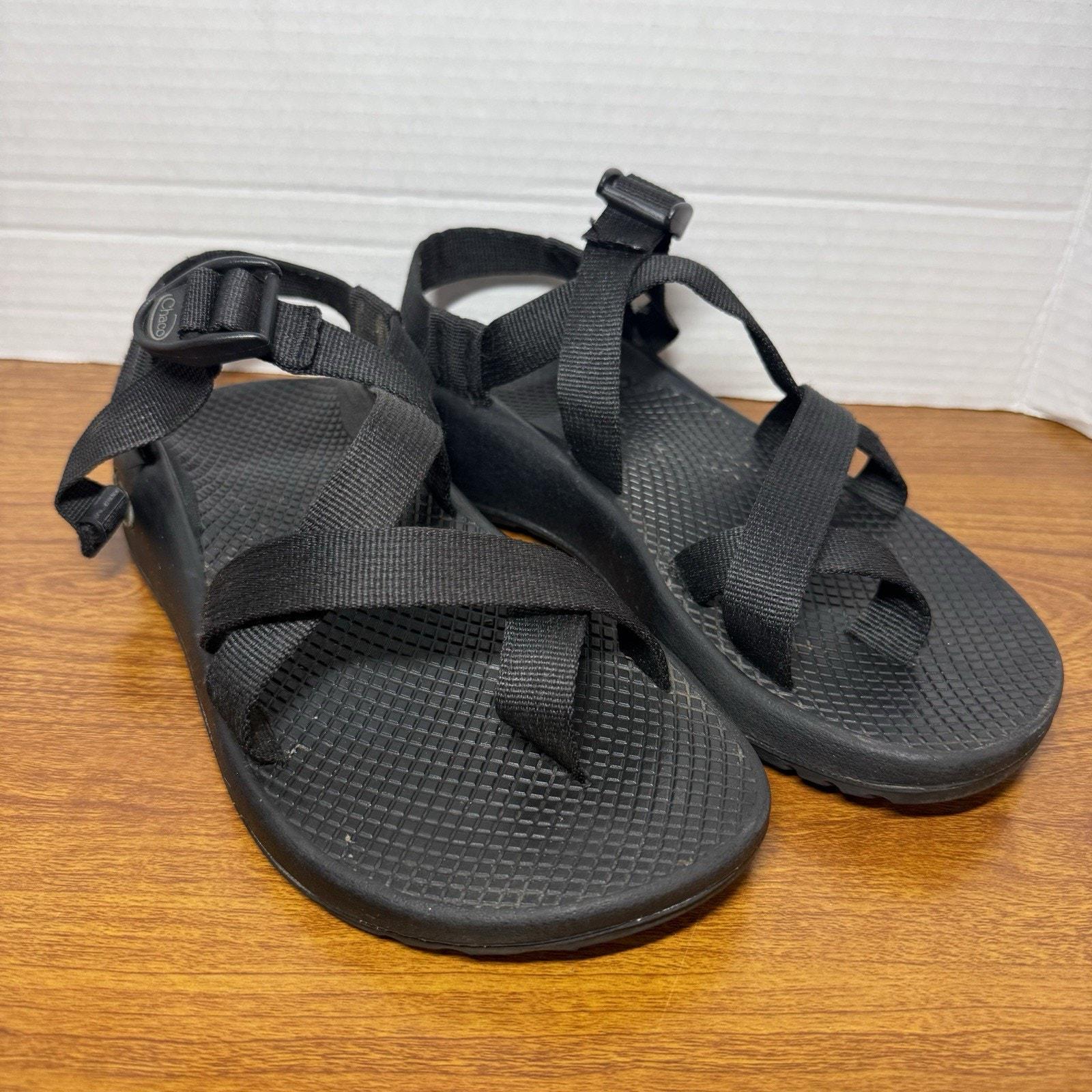 Sandali Chaco Donna - Taglia UK 8 - Multicolore - Modello Piatto - Usati
