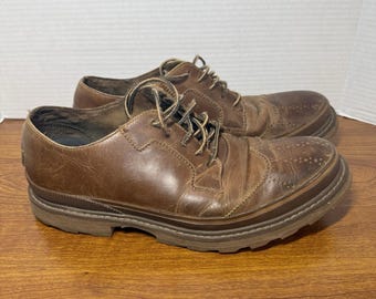 Sorel Madson Herren Wasserdichte Braun Leder Wingtip Oxford Schuh Größe: 10
