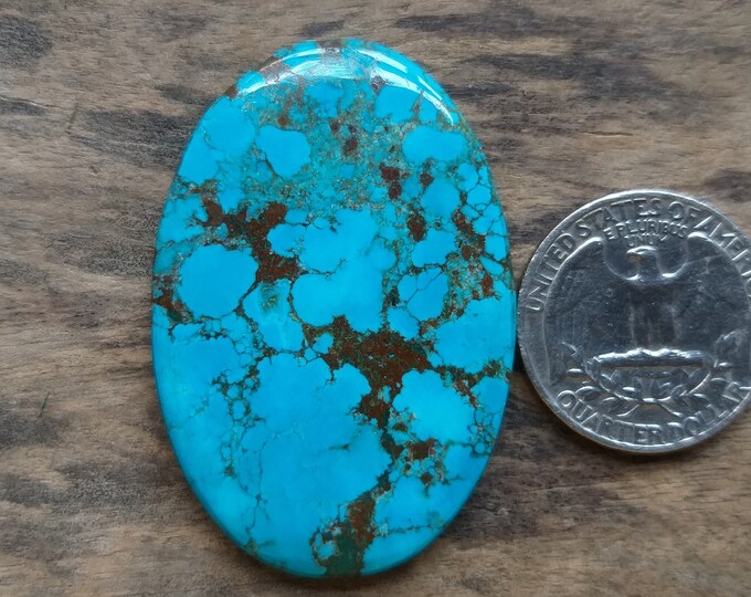 Turquoise High Quality Howlite Turquoise Smooth Oval Shape Cabochon HOWLITE TURQUOISE Size 48x33x5 mm 71 Ct