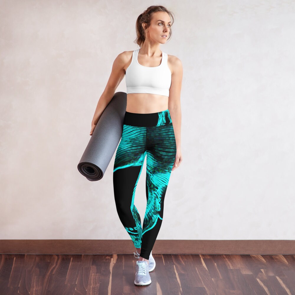 Electric Blue Yoga Leggings Frox 