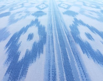 Fabric tongues mallorquin colors, print ikat fabric majorca, curtain fabric upholstery bedding, fabric by the meter, fabric typical Mallorca