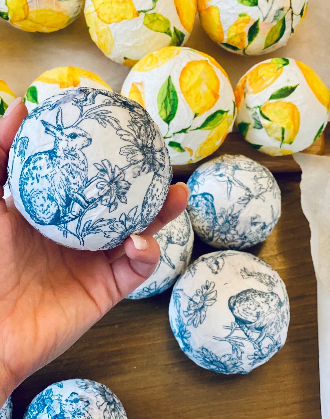 Easter Bowl Filler Easter Vase Filler Easter Decor Easter Etsy