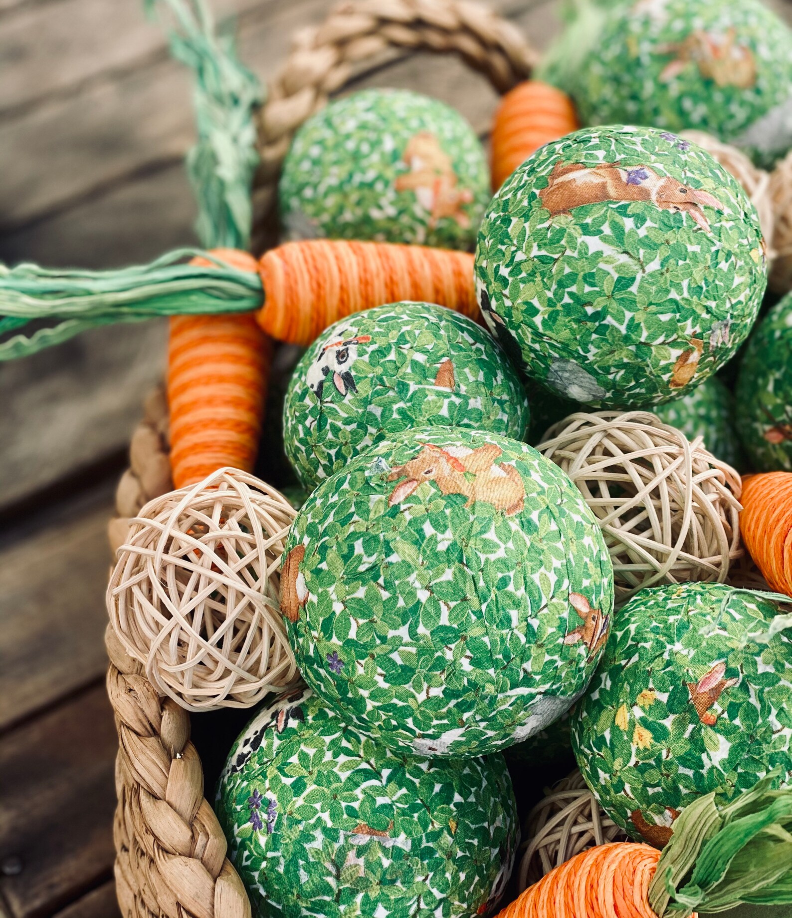 Easter Bowl Filler Easter Vase Filler Easter Decor Easter Etsy