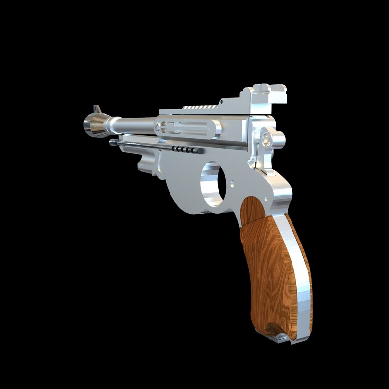 The Mandalorian 2019 TV Show Blaster 3D Model STL Special