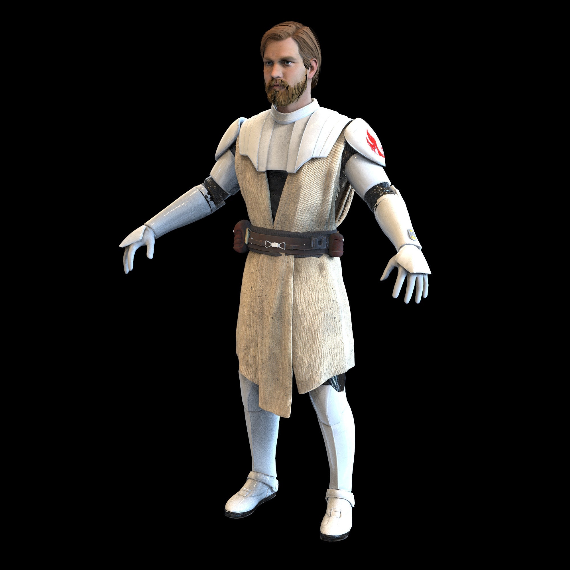 General Kenobi Wearable Armor 3D Model STL | Etsy