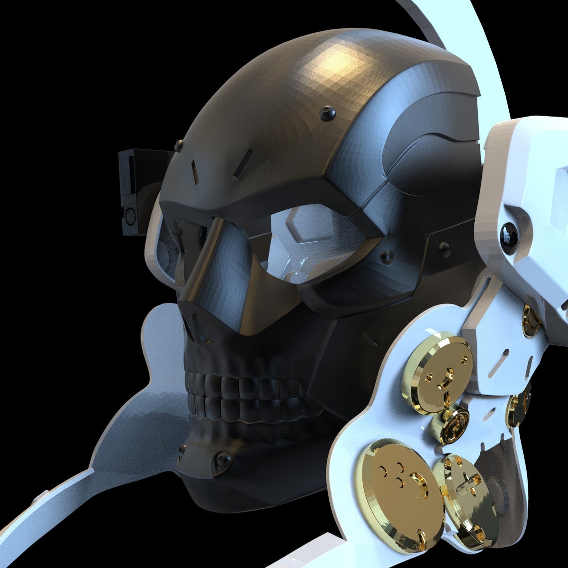 Luden's Wearable Helmet Death Stranding Inspired 3D Model Etsy