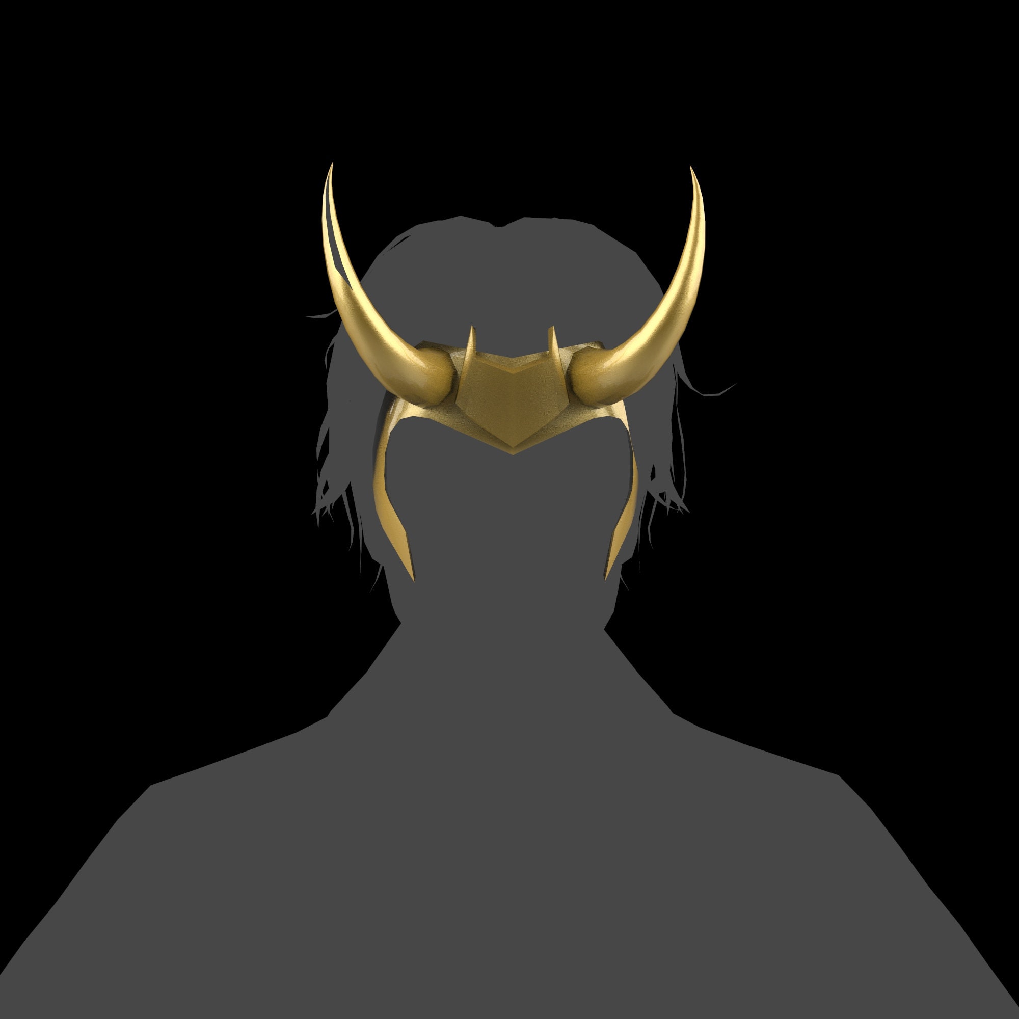 Loki Crown Headpiece 2021 Wearable 3D Model STL Etsy