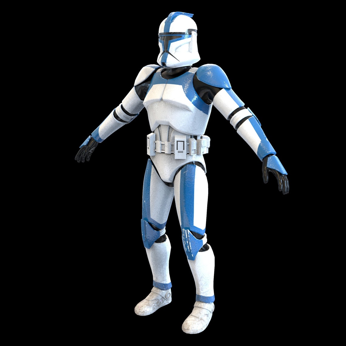 Clone Trooper Phase 1 Wearable Armor 3D Model STL | Etsy