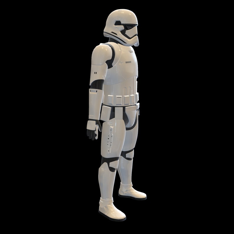Stormtrooper First Order Wearable Armor 3D Model STL - Etsy