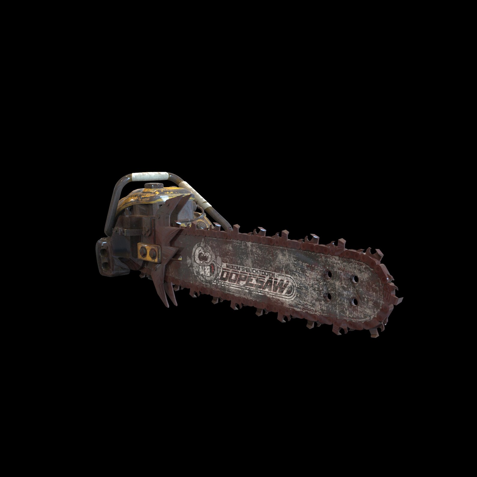 Doom Eternal Chainsaw Weapon 3D Model STL Special Gift Etsy