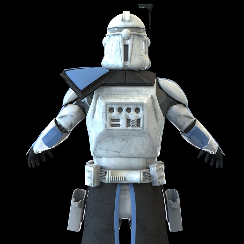 Captain Rex Phase 2 Wearable Armor 3D Model STL | Etsy