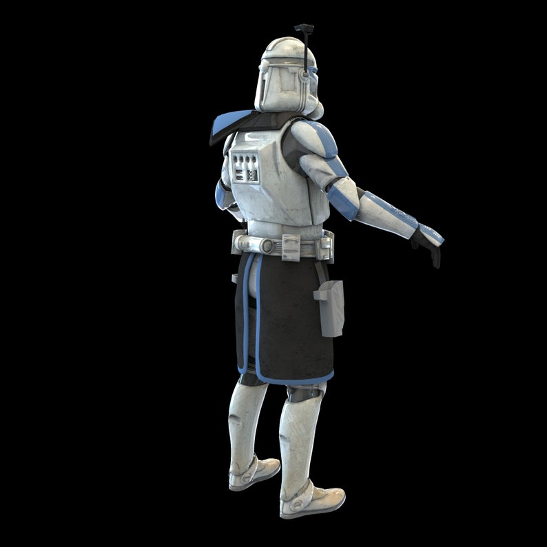 Captain Rex Phase 2 Wearable Armor 3D Model STL | Etsy