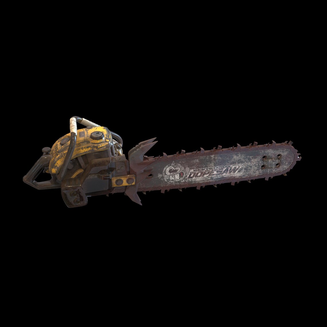 Doom Eternal Chainsaw Weapon 3D Model STL Special Gift Etsy
