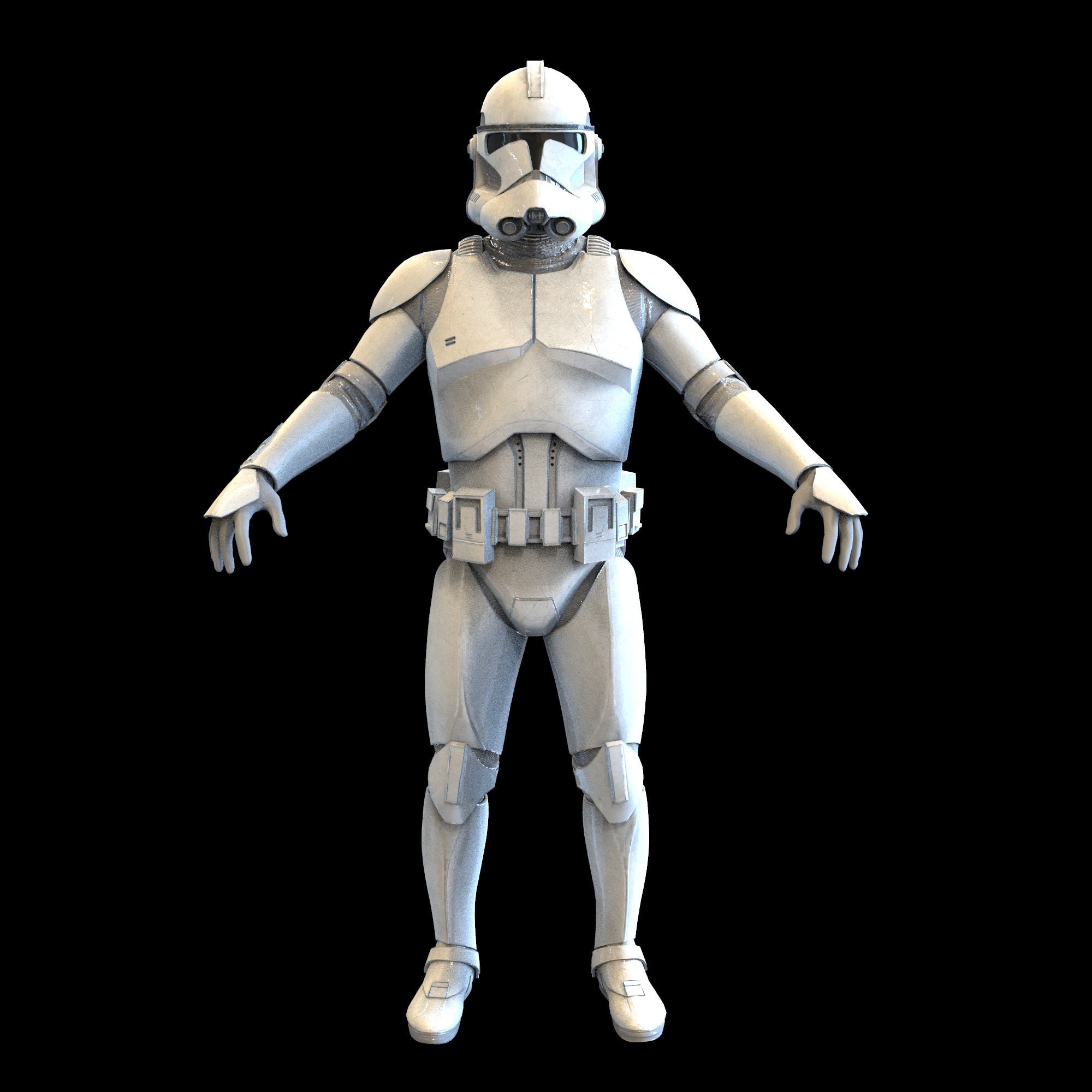 Clone Trooper Phase 2 Tragbare Rustung 3d Modell Stl Etsy