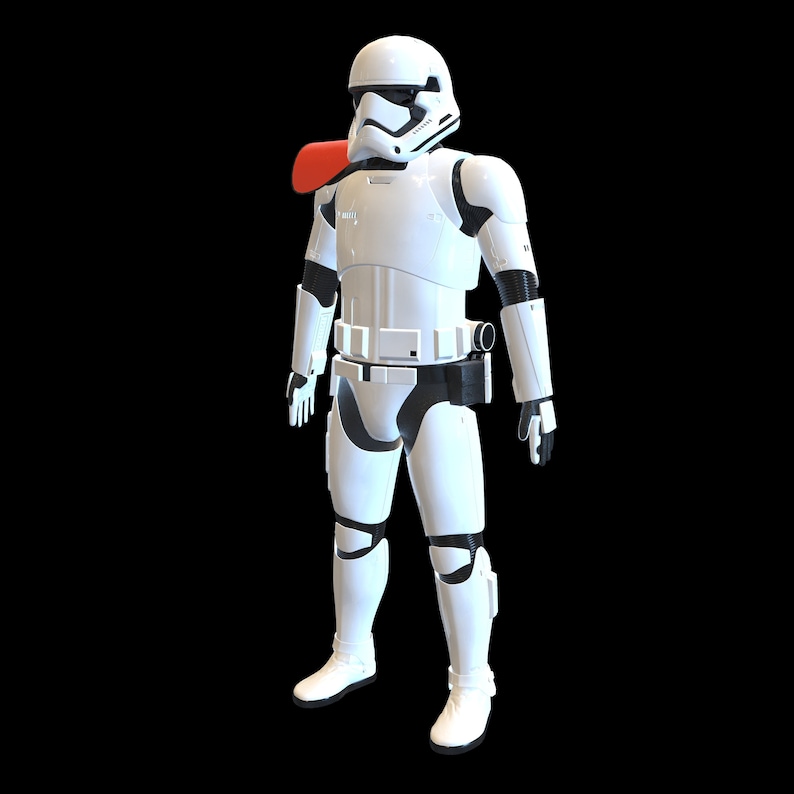 Stormtrooper First Order Wearable Armor 3D Model STL - Etsy