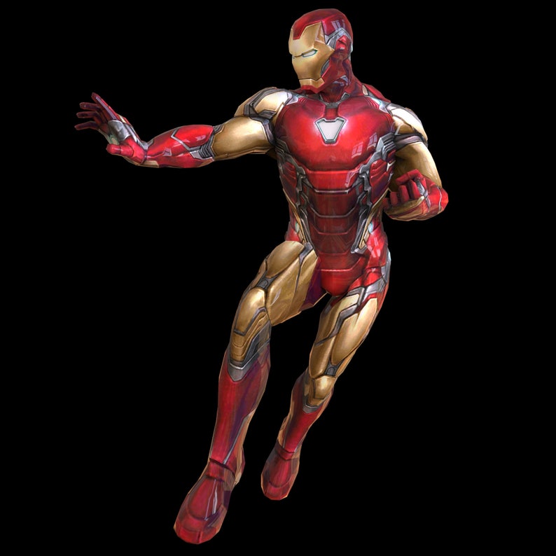 Iron Man Mark 85 Avengers Endgame Wearable Armor 3D Model