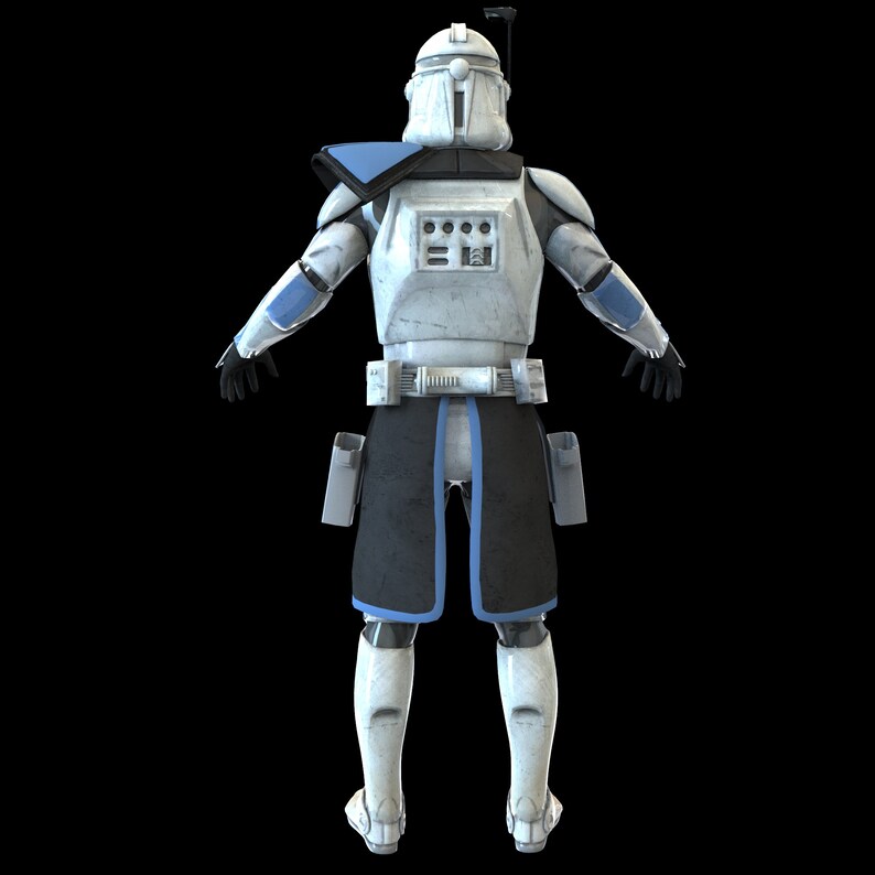 Captain Rex Phase 2 Wearable Armor 3D Model STL - Etsy