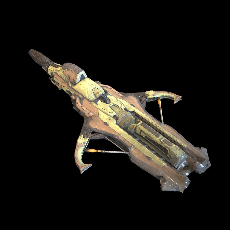 Doom Eternal Gauss Cannon Weapon 3D Model STL Special Gift Etsy