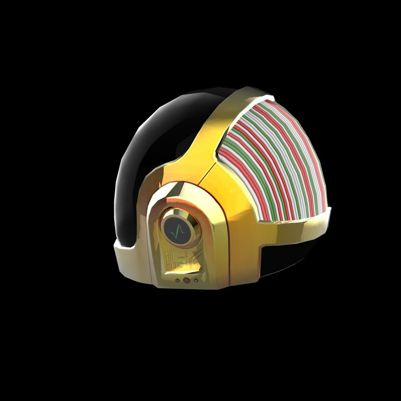 Daft Punk Manuel Helmet Wearable 3D Model STL | Etsy