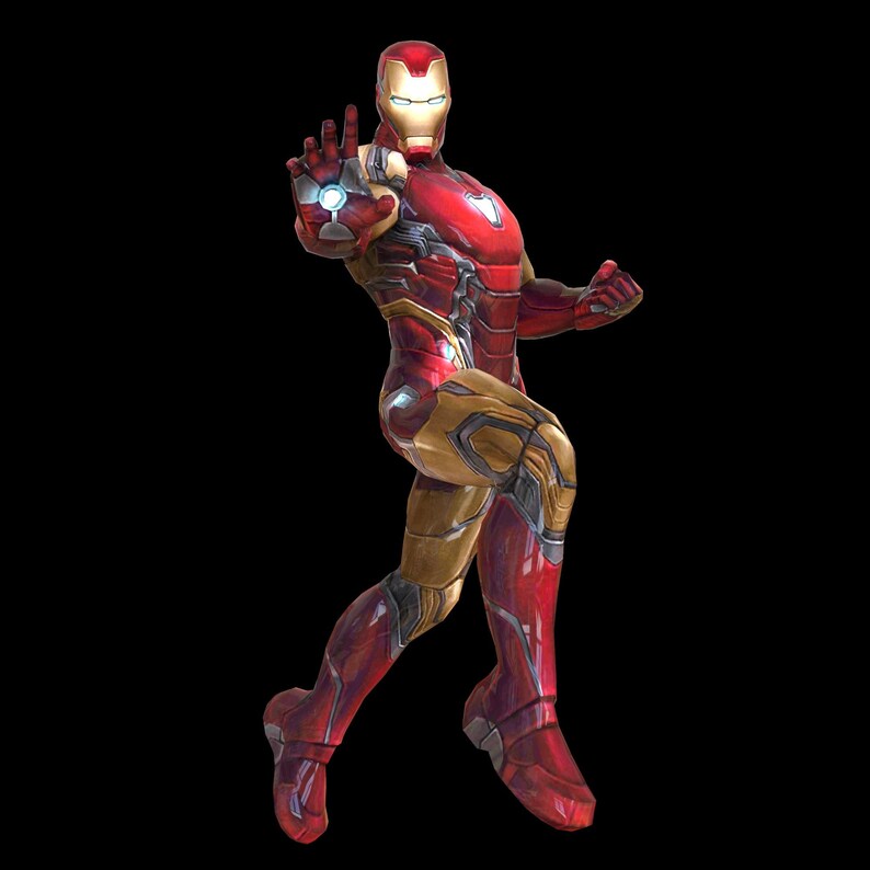 Iron Man Mark 85 Avengers Endgame Wearable Armor 3D Model
