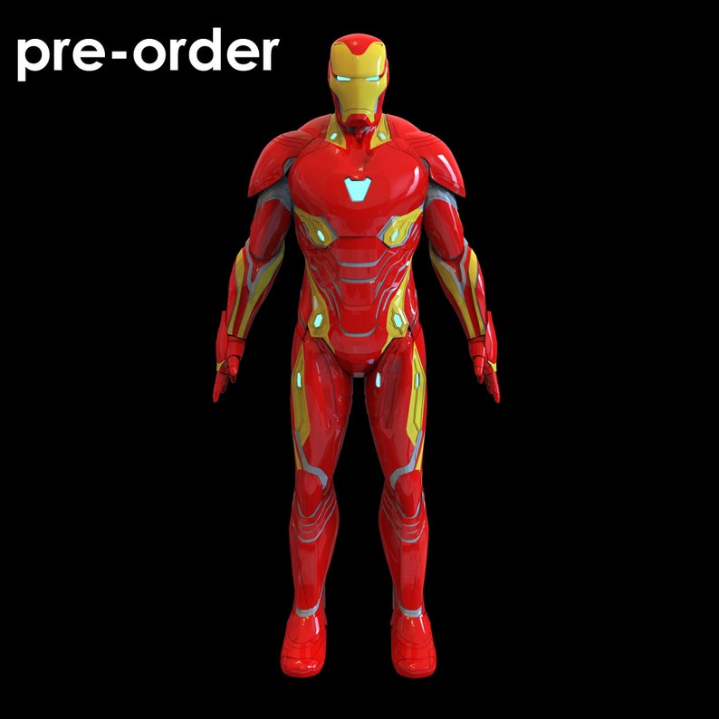 Iron Man Mark 50 Full Wearable Armor 3D Model STL | Etsy