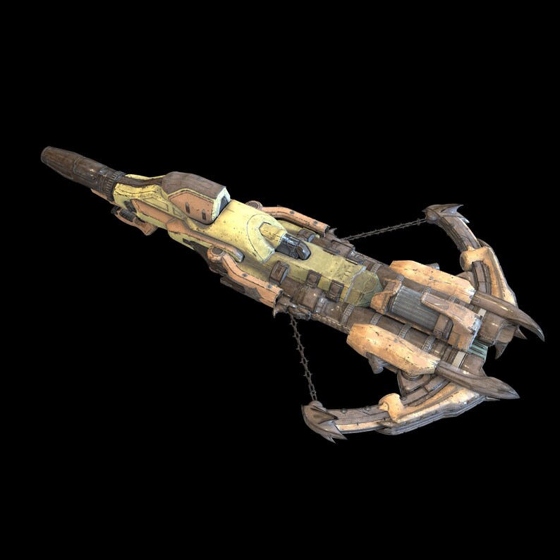 Doom Eternal Gauss Cannon Weapon 3D Model STL Special Gift Etsy