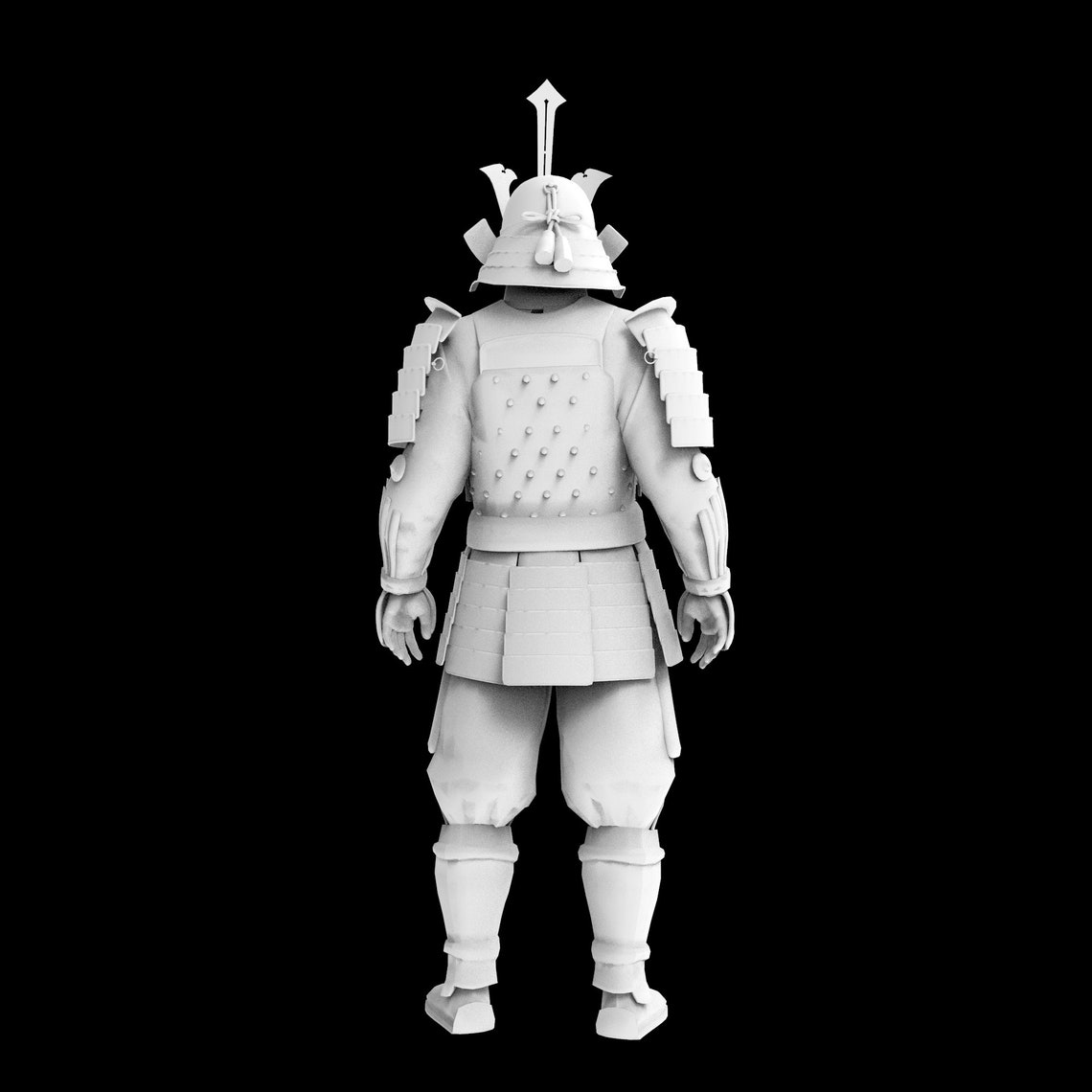 Samurai Wearable Armor STL 3D Model v.2 Etsy