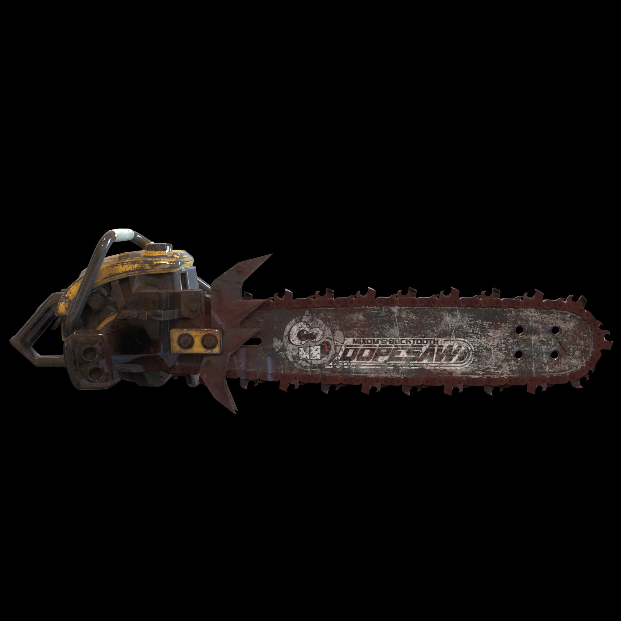Doom Eternal Chainsaw Weapon 3D Model STL Special Gift Etsy