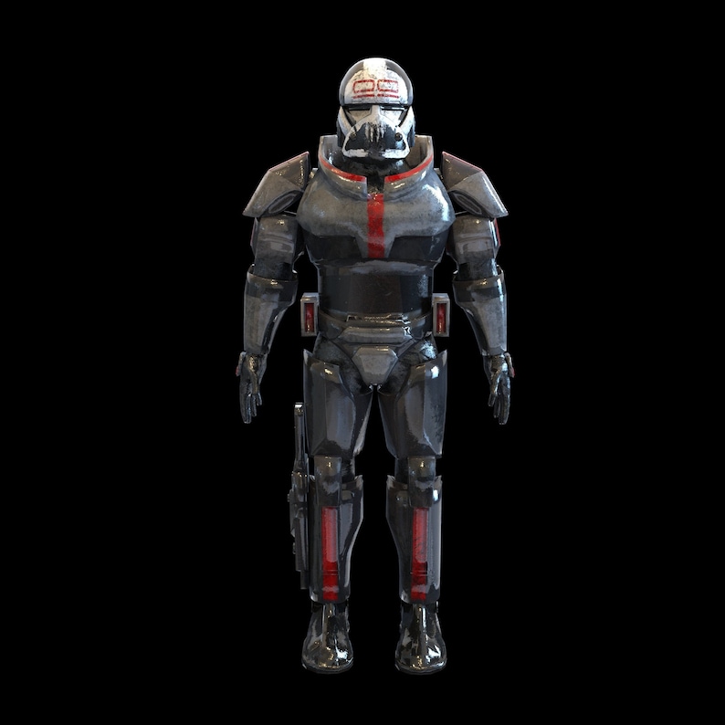 Clone Wars Wrecker Bad Batch Squad 99 Wearable Armor 3D Model | Etsy