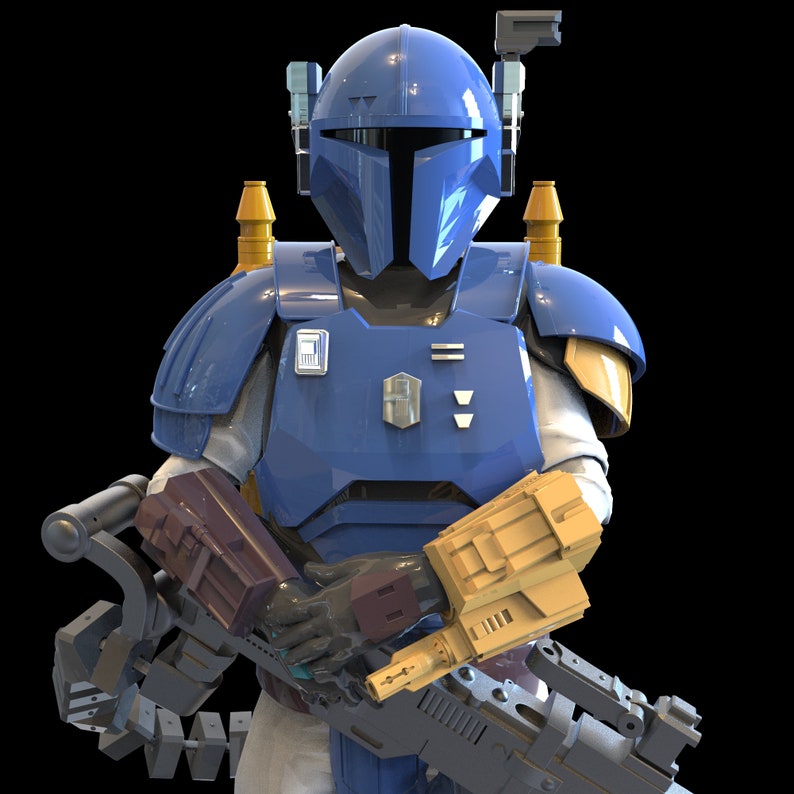 The Mandalorian 2019 Heavy Infantry Wearable Armor 3D