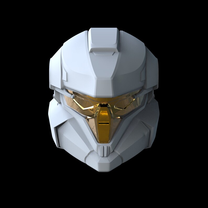 Halo Infinity Warmaster Full Wearable Helmet 3D Model STL Etsy