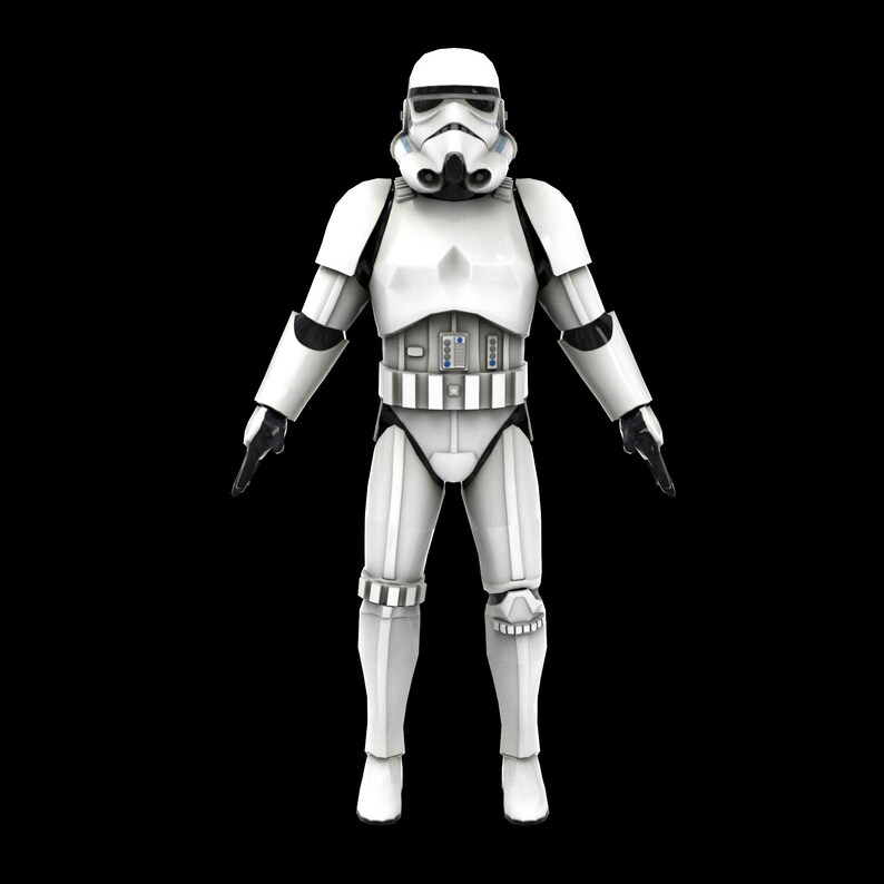 Imperial Storm Trooper Wearable Armor 3d Model STL | Etsy