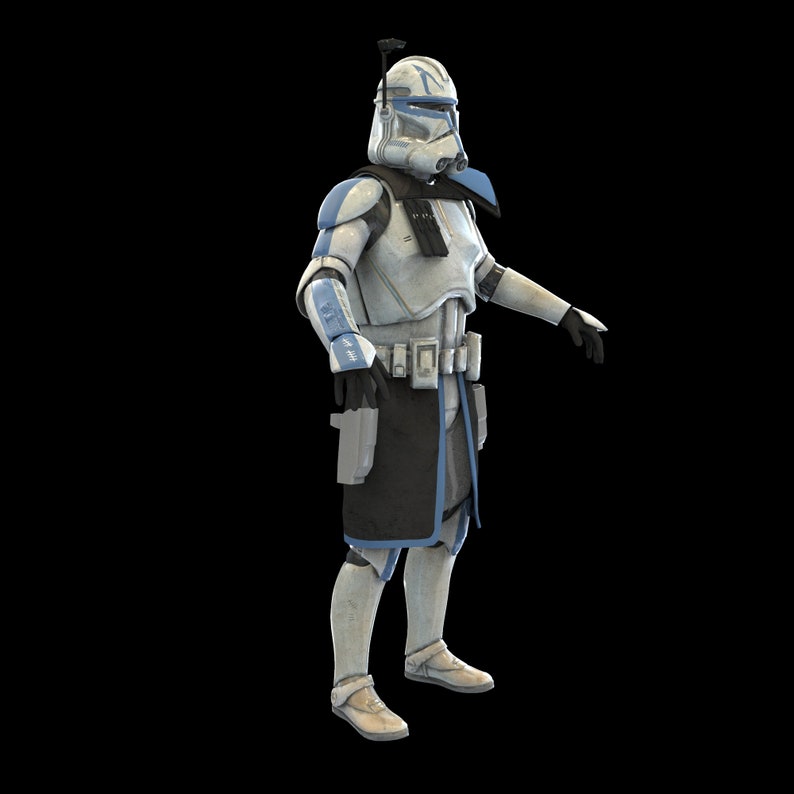 Captain Rex Phase 2 Wearable Armor 3D Model STL | Etsy