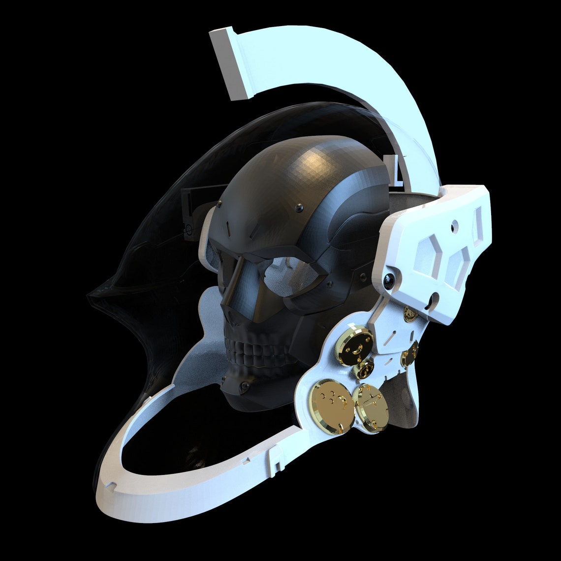 Luden's Wearable Helmet Death Stranding Inspired 3D Model Etsy